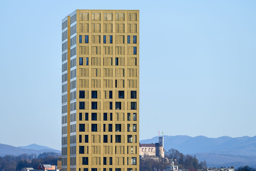 Stanovanjsko-poslovni objekt Spektra v Ljubljani